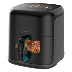 Cecotec Cecofry&Grill Smokin'Prime 6500 Sencillo 6,5 L Independiente 2200 W Freidora de aire caliente Negro