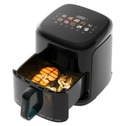 Cecotec Cecofry&Grill Smokin'Prime 6500 Sencillo 6,5 L Independiente 2200 W Freidora de aire caliente Negro