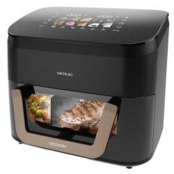Cecotec Cecofry&Grill Smokin' 11000 Plus Sencillo 11 L Independiente 2900 W Freidora de aire caliente Negro