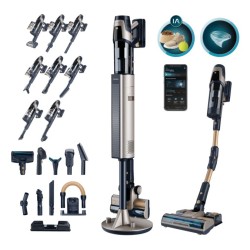 Cecotec RZ90 AI AquaPet Flex Connected Aspiradora escoba Batería Seca y húmeda Sin bolsa 850 W Azul 5 Ah