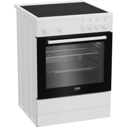 Beko FBS67000WD cocina Cocina independiente Eléctrico Con placa de inducción Blanco