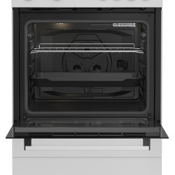 Beko FBS67000WD cocina Cocina independiente Eléctrico Con placa de inducción Blanco