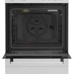 Beko FBS67000WD cocina Cocina independiente Eléctrico Con placa de inducción Blanco
