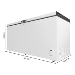 Cecotec Bolero CoolMarket Chest 500 Arcón congelador Independiente 500 L Blanco
