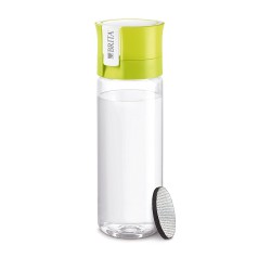 Brita Fill&Go Vital Botella con filtro de agua 0,6 L Verde, Transparente