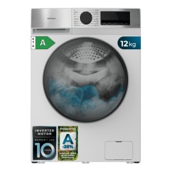 Cecotec Bolero DressCode 12450 Inverter lavadora Carga frontal 12 kg 1400 RPM Blanco