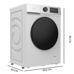 Cecotec Bolero DressCode 12450 Inverter lavadora Carga frontal 12 kg 1400 RPM Blanco