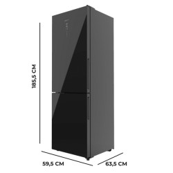 Cecotec Bolero CoolMarket Combi 322 Independiente 322 L Negro