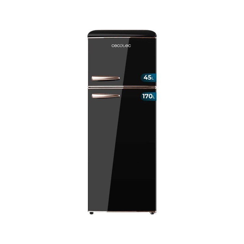Cecotec Bolero CoolMarket 2D Origin 215 Independiente 215 L Negro