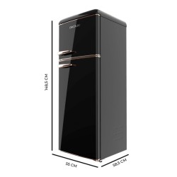 Cecotec Bolero CoolMarket 2D Origin 215 Independiente 215 L Negro