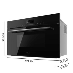 Cecotec 02841 horno 34 L 1450 W Negro