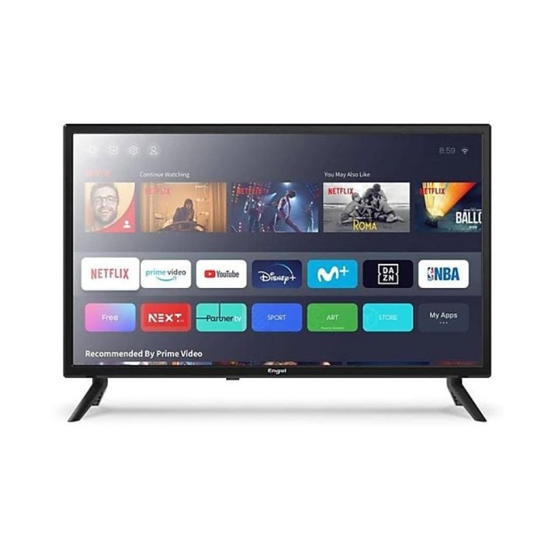 Engel LE 2485 SM 61 cm (24") HD Smart TV Negro