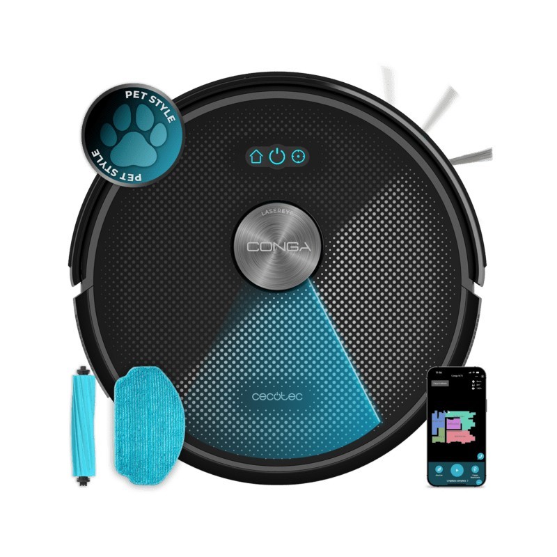 Cecotec Conga M70 0,4 L Negro, Gris