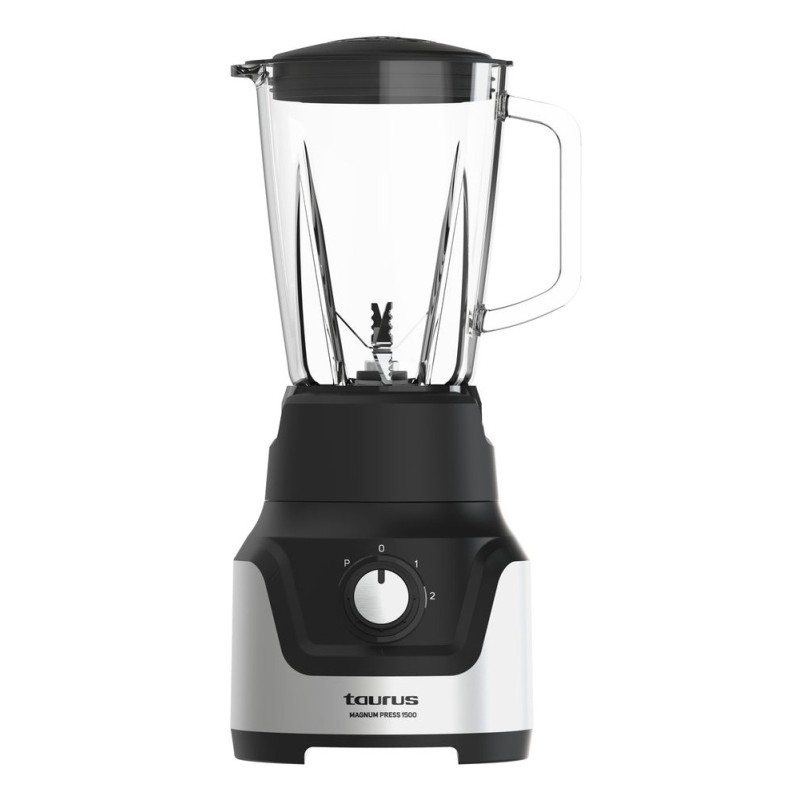 Taurus MAGNUM PRESS 1500 Batidora de vaso 1500 W Negro, Acero inoxidable