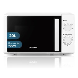Hyundai HMW2701 microondas Blanco Solo microondas Encimera 20 L 700 W